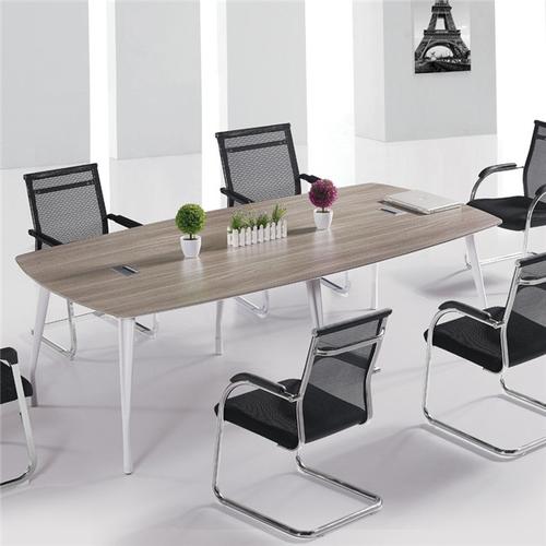 产品 高品质的家具工厂木制办公室设计现代会议桌 颜色 核桃色
